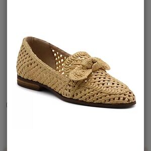 Charles David Women's Tan Woven Loafers